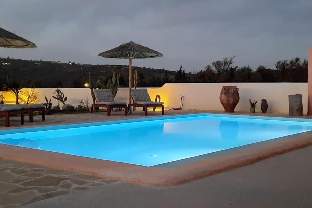 Villa Louloudia Stylish Luxury Villa With Private Pool 피치디아 외부 사진