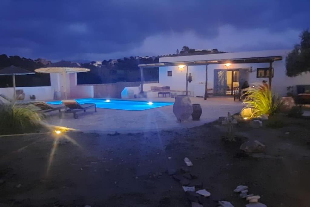 Villa Louloudia Stylish Luxury Villa With Private Pool 피치디아 외부 사진